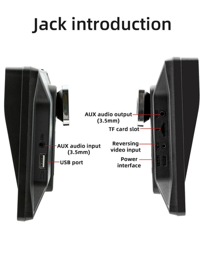 Portable Wireless Car Stereo (7 inch display)