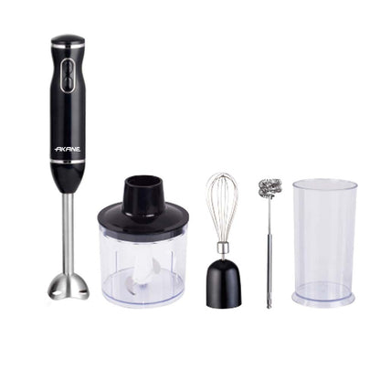 4-Blade Hand Blender Set with Accessories