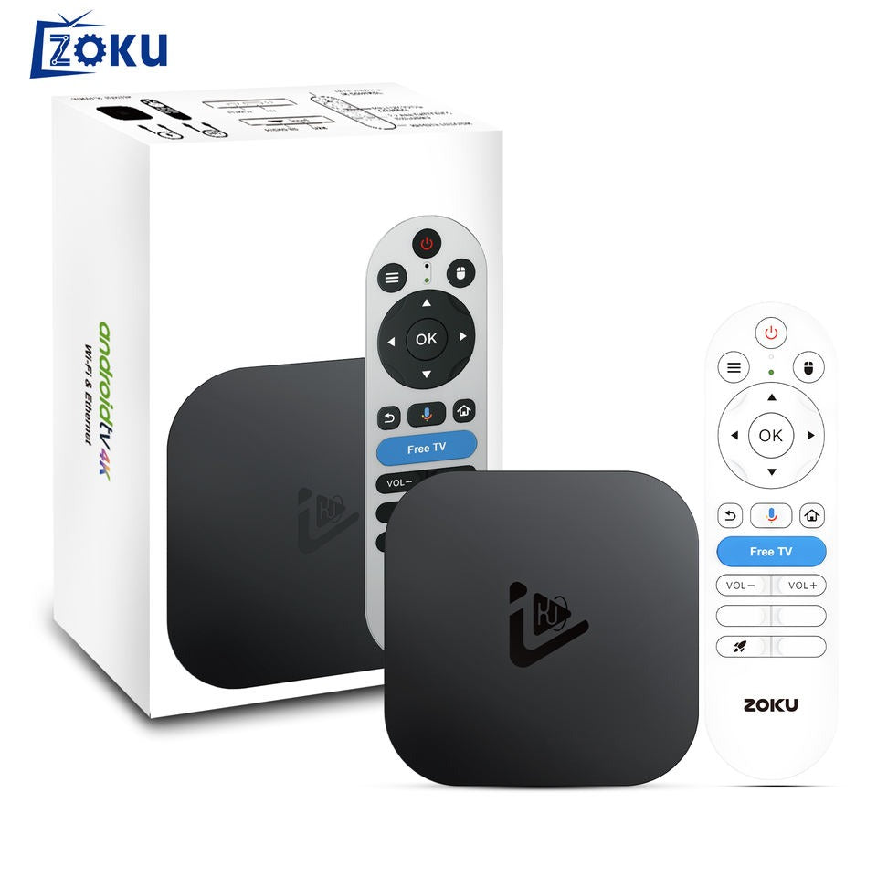 ZOKU 8K Android TV Box Allwinner H313 Smart Media Player