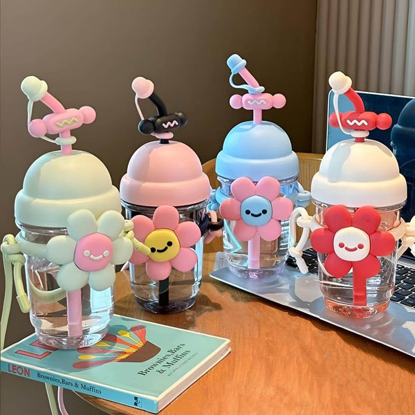 Flower Drinking Bottle (470ml)