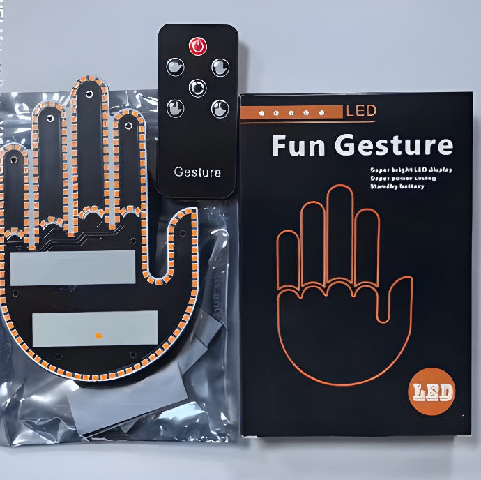 Remote-Controlled Car Gesture Light