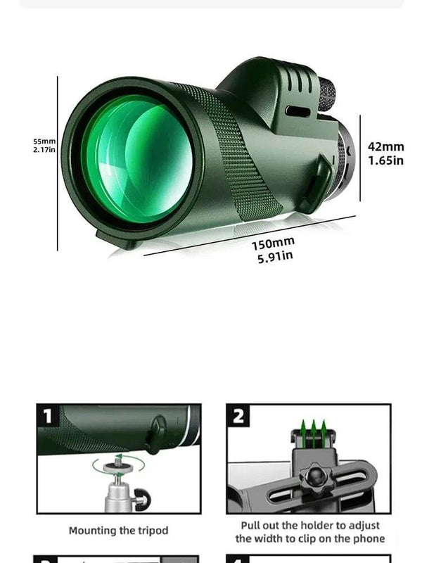 Powerful Mini Monocular Telescope