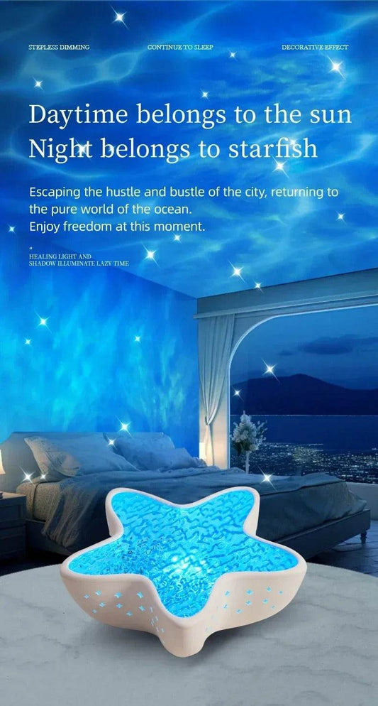 Starfish Sky Projector Lamp - DMC Wholesale