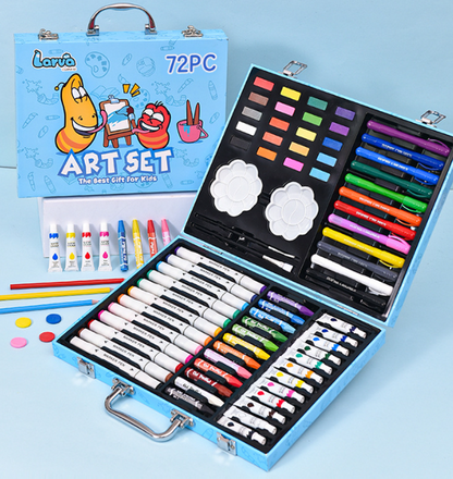 Larva Art Sets (72 pcs)(Blue)