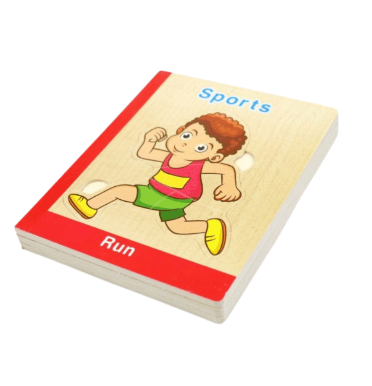 Wooden Puzzle Book