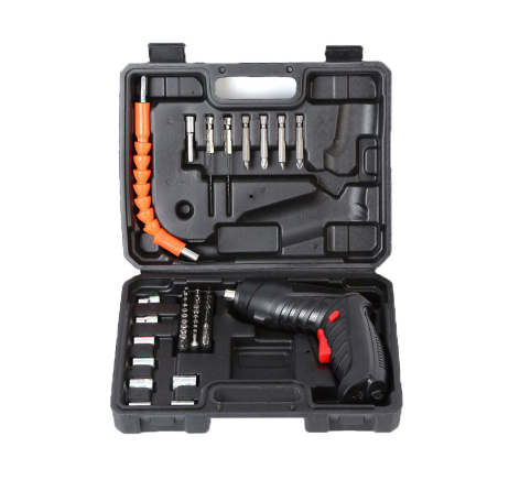Cordless Rechargeable Screwdriver Set - Alt View