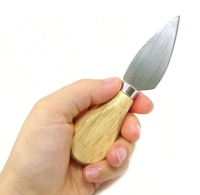 Wooden Handle Cheese Knife Set (Set A)(4 pcs)