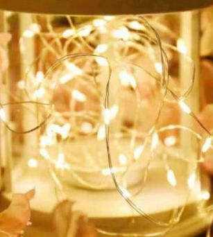 Solar Powered String Lights (100L)(12m)(Coper Wire)