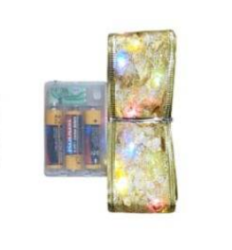 Ribbon Battery Operated String Lights (50L)(5M)(Multi-Colour)