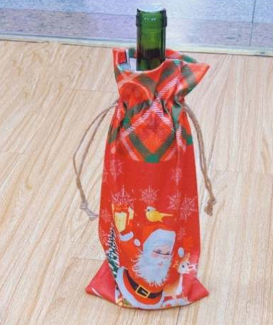 Christmas Wine Bottle Cover (12 pcs)