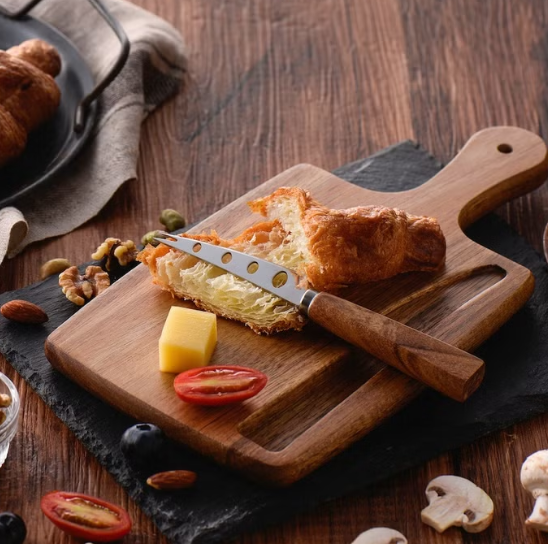 Cheese Board Tray with Magnetic Fruit Knife