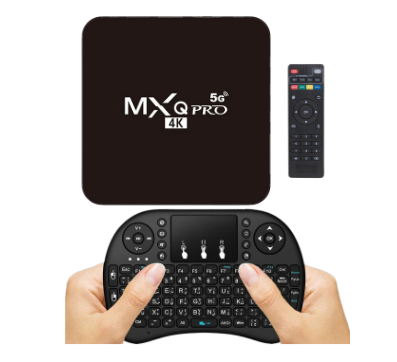 Tv Box And Mini Wireless Keyboard Combo