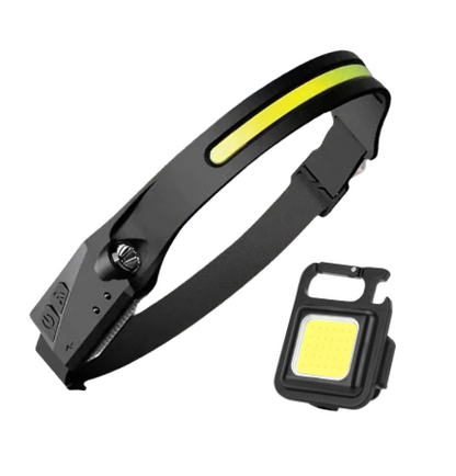 COB Keychain And Headlamp Combo