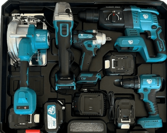 Generic Power Tool Kit Set (68V)(2 Batteries) - DMC Wholesale