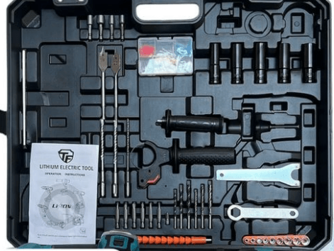 Generic Power Tool Kit Set (68V)(2 Batteries) - DMC Wholesale