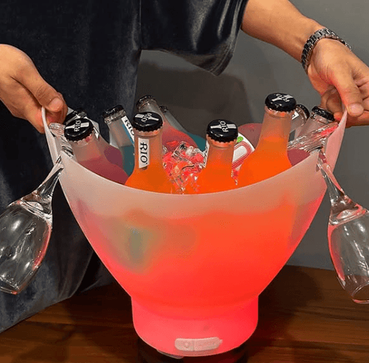 LED Ice Bucket With Bluetooth Speaker (7L) - DMC Wholesale