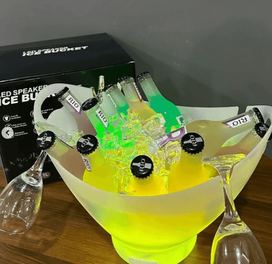 LED Ice Bucket With Bluetooth Speaker (7L) - DMC Wholesale
