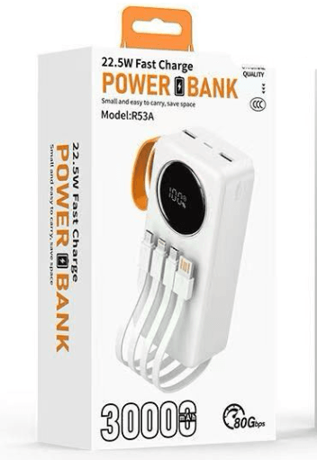 Multifunction Quick Charge Power Bank (30 000MAh)