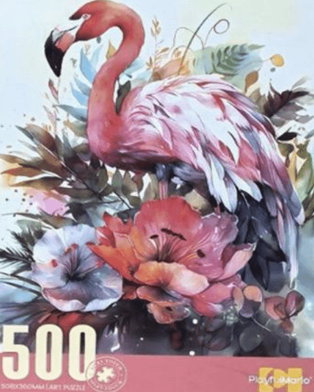 Designed Puzzle (500pcs)(Flamingo)(508x360mm) - DMC Wholesale