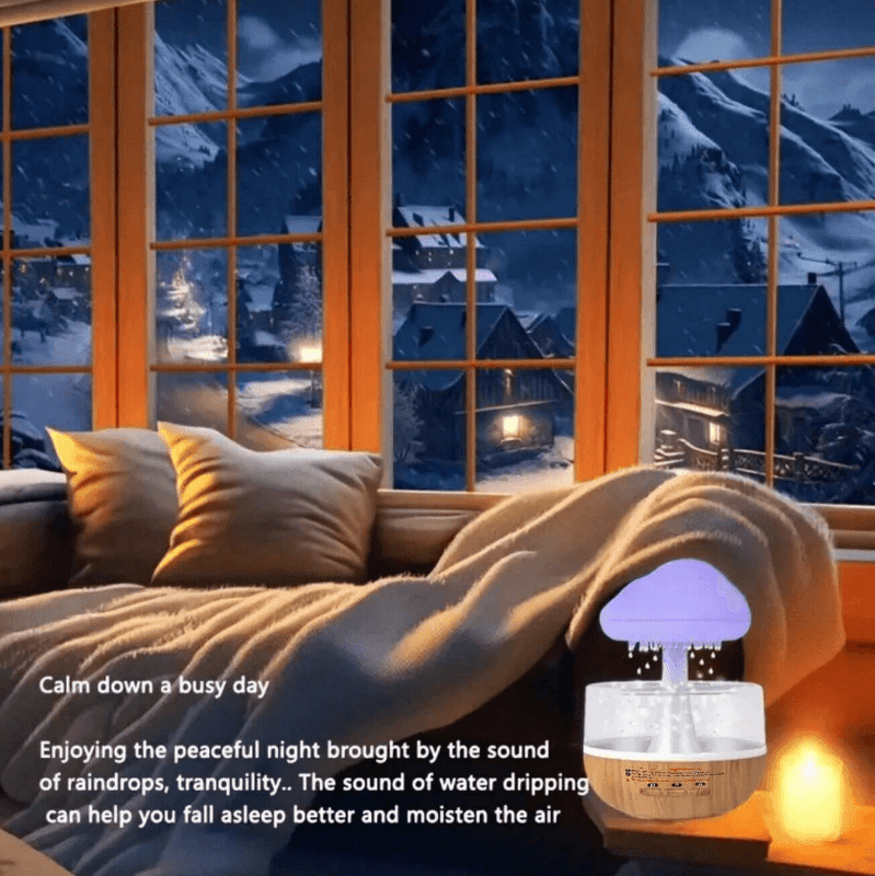 Water Dripping Rain Cloud Humidifier