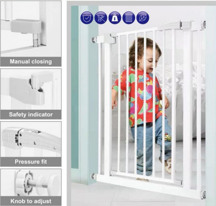 Baby Safety Gate (72x5x83.5 cm)