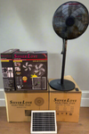 Electric Solar Fan