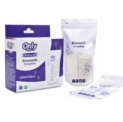 OnlyBaby Milk Storage Bags (120ml)(30 pcs)