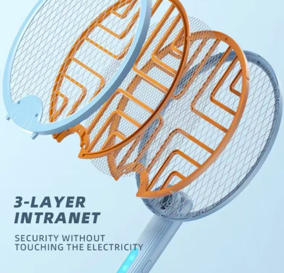 Round Design Electric Mosquito Swatter