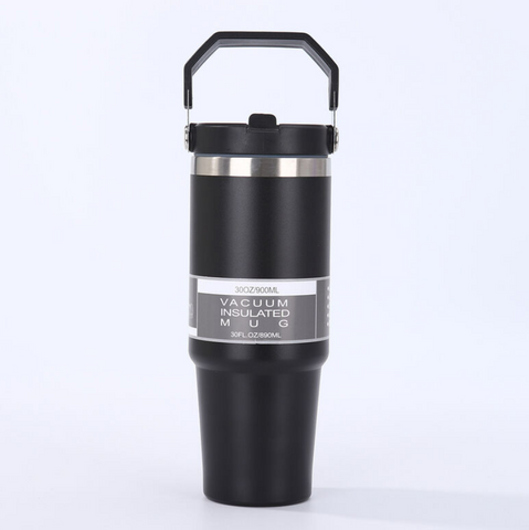 Solid Colour Vacuum Insulated Travel Mug (900ml) - Alt View