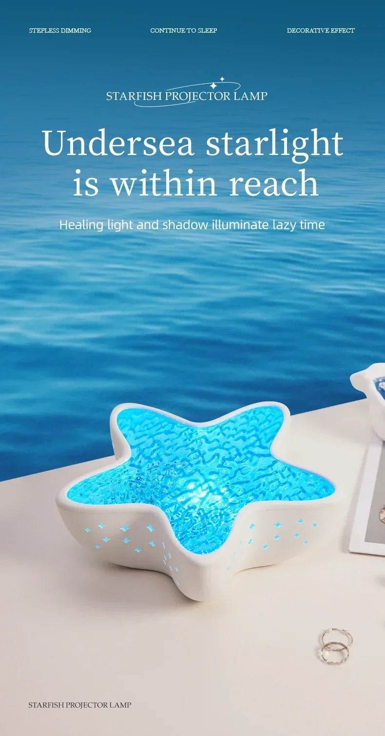 Starfish Sky Projector Lamp - DMC Wholesale