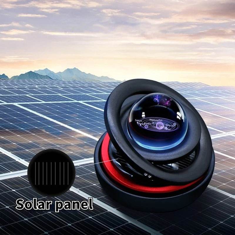 Car Aromatherapy Solar Magnetic Levitation Accessories