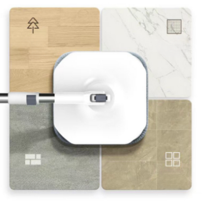 Hands-Free Flat Mop And Bucket Set