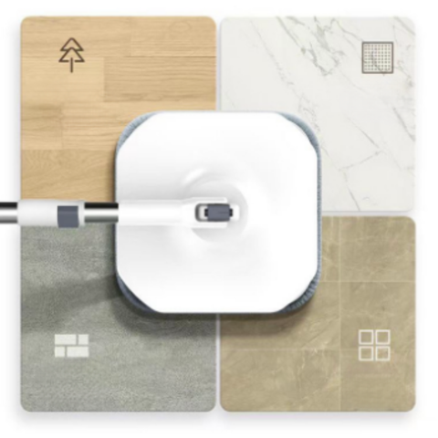 Hands-Free Flat Mop And Bucket Set - Alt View