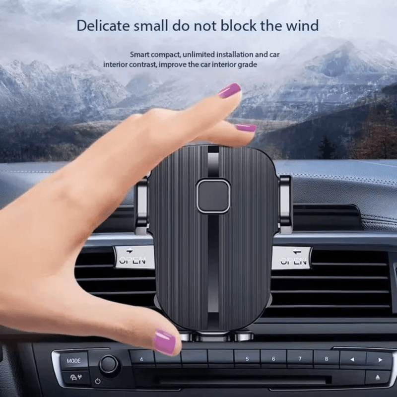 One Touch Phone Vent Holder