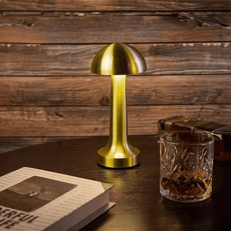 Rechargeable Mushroom Touch Desk Lamp