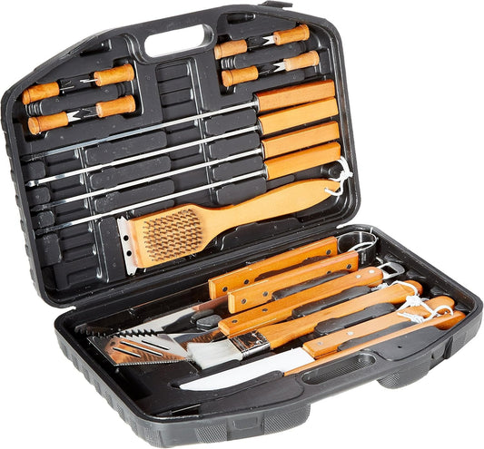 Stainless Steel Tool Set with Plastic Case (18 pcs)