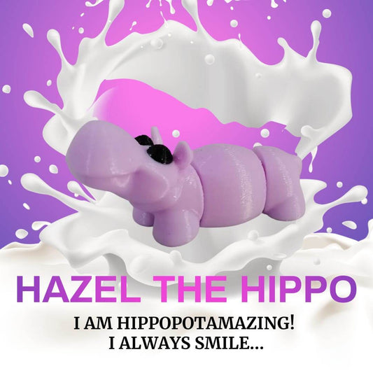Hazel The Hippo Fidget Toy - DMC Wholesale