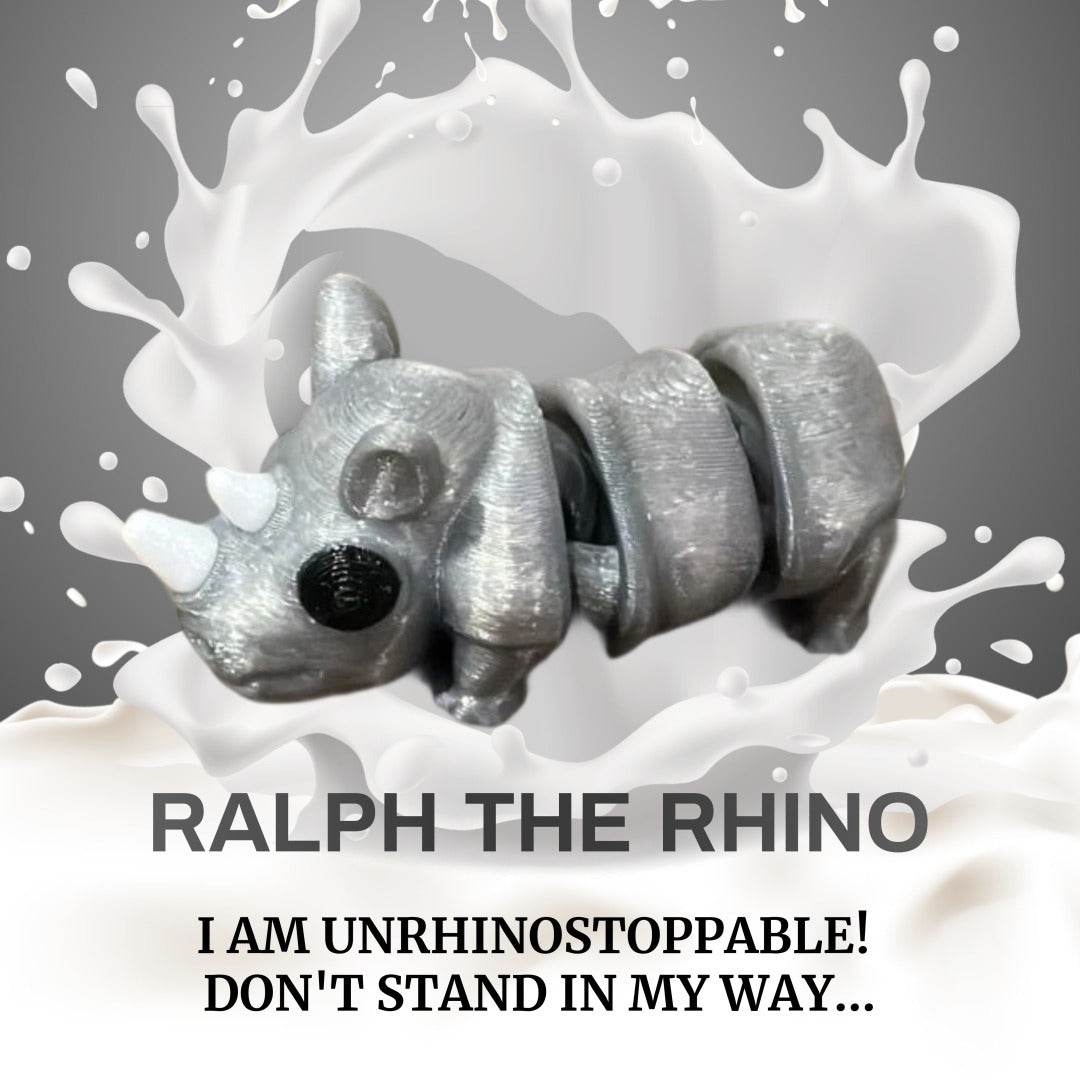 Ralph The Rhino Fidget Toy - DMC Wholesale