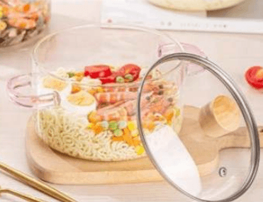 Clear Heat-Resistant Glass Simmer Pot (1.8L) - DMC Wholesale