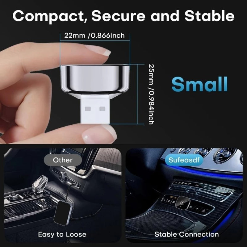 Wireless CarPlay Adapter 2in1