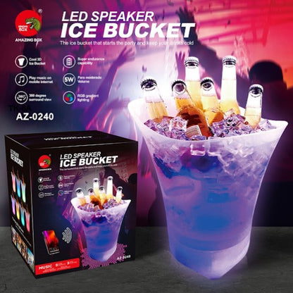 LED Ice Bucket and Speaker