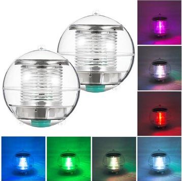 Solar Powered Colorful Water Floating Ball