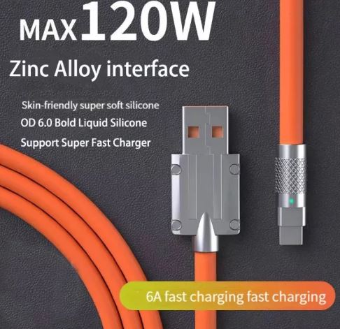 Super Fast Charge (120W)(6A)(Mini USB/Samsung)