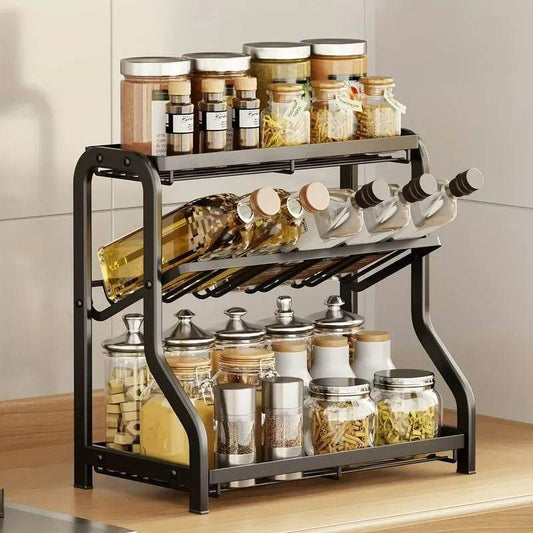 Kitchen Incline Storage Rack (3 Tier) - DMC Wholesale