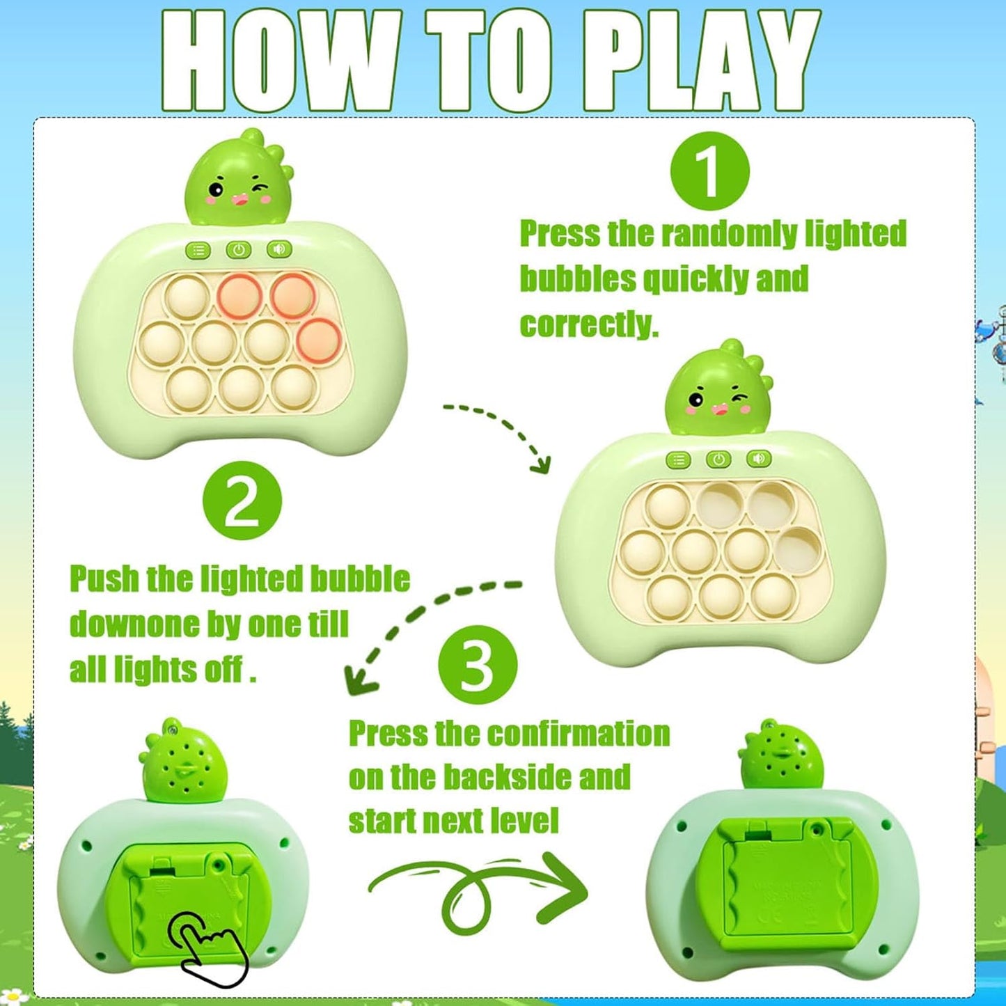 Unicorn Pop-it Sound Sensory Toy