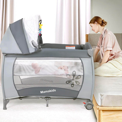 Portable and Foldable Baby Travel Crib - DMC Wholesale