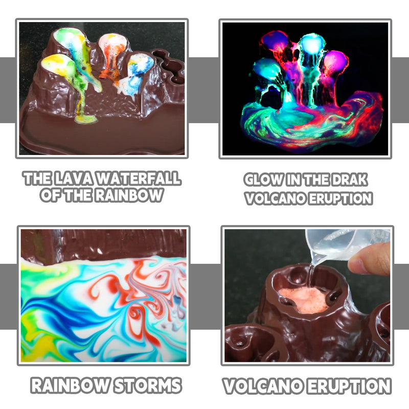 Glow In The Dark Volcano Eruption Kit
