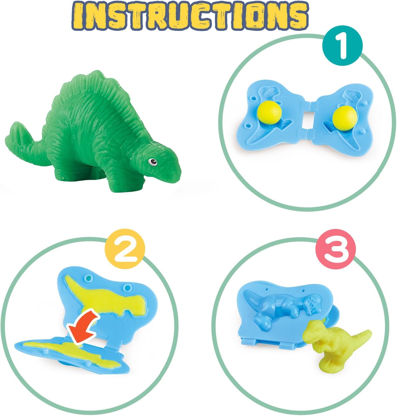 Dinosaur World Dough Kit
