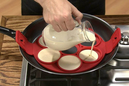 Silicone Flapjack And Egg Mold (Round) - DMC Wholesale