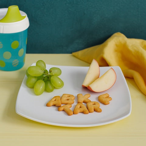 Rounded Square Melamine Plates (Medium)(19cm)(6pcs)